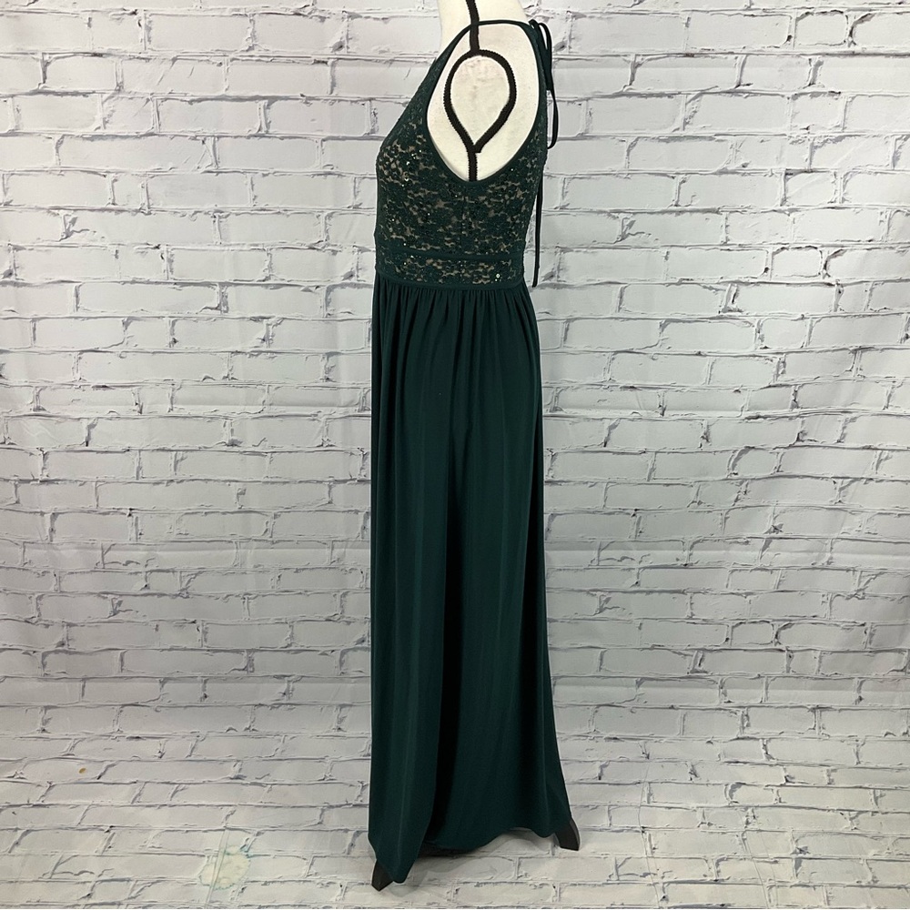 Night Way Lace Bodice Prom Dress, Size 8 - Picture 5 of 14